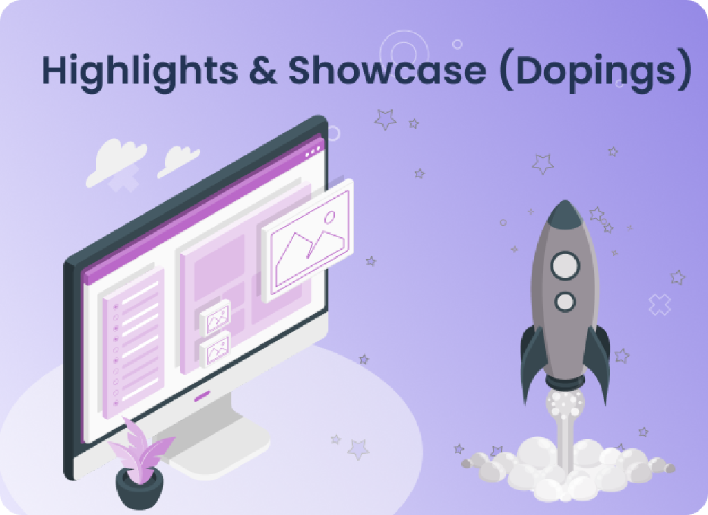 Öne Çıkanlar ve Vitrin (Doping)